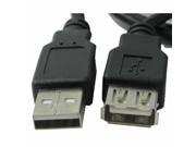 RND Male to Female USB Extension Cable 6 feet black
