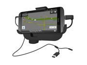 RND Vehicle Charging Dock for HTC One M8 compatible without or with a slim fit case black
