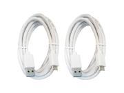 RND USB 3.0 Fast Super Speed Cable 6 feet White compatible with Note 3 Samsung Galaxy S5 and any USB 3.0 devices.