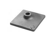 HS1828 Round Hex Shank 5 in. x 5 in. Tamper Plate