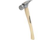 TI12SC 12 oz. Titanium Smooth Curved 18 in Hickory Handle Framing Hammer