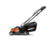 Worx WG775 24V Cordless 14 in. Rear Discharge Electric Lawn Mower