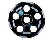 DC520 5 in. Double Row Diamond Cup Wheel