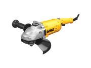 DWE4519 9 in. 6 500 RPM 4 HP Angle Grinder with Trigger Lock On