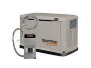 6237 Guardian Series 8 kW Air Cooled Standby Generator with Steel Enclosure with 10 Circuit LC CARB