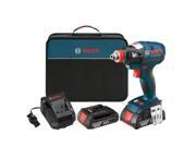 IDH182 02 18V Cordless Lithium Ion Brushless Socket Ready Impact Driver Kit with Soft Case