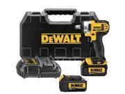 Factory Reconditioned DCF880HM2R 20V MAX XR Cordless Lithium Ion 1 2 in. Impact Wrench Kit with Hog Ring Anvil