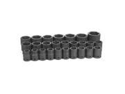 8026M 26 Piece 3 4 in. Drive 6 Point Metric Impact Socket Set