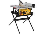 DWE7490XR 10 in. 15 Amp Site Pro Compact Jobsite Table Saw with Scissor Stand