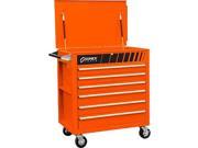 8057O Premium Orange Full Drawer Service Cart