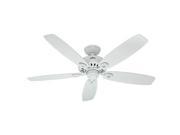 54108 Markham 52 in. Casual Snow White Indoor Ceiling Fan