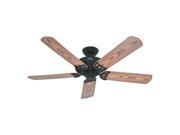 53127 52 in. Bridgeport Textured Black Ceiling Fan