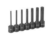 1347S 7 Piece 1 2 in. Drive 4 in. Triple Square Impact Socket Set