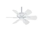 59523 31 in. Traditional Wailea Snow White Outdoor Ceiling Fan
