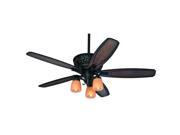 54016 Prestige 54 in. Willowcrest Brittany Bronze Ceiling Fan with Light