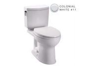 C454CUFG 11 Drake Elongated Floor Mount Toilet Bowl Colonial White