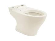 CT416 11 Aquia Elongated Floor Mount Toilet Bowl Colonial White
