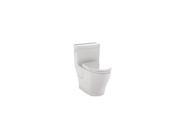 MS626214CEFG 01 Aimes Elongated 1 Piece Floor Mount High Efficiency Toilet Cotton White
