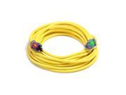 D16824025 Sub Zero 15 Amp 12 3 AWG SJEOW Cold Weather Extension Cord 25 ft. Yellow