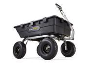 GOR10COM 1 500 lb. Capacity Heavy Duty Poly Garden Dump Cart