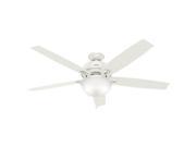 54171 60 in. Donegan Fresh White Ceiling Fan with Light