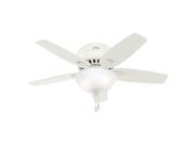 51080 42 in. Newsome Fresh White Ceiling Fan with Light