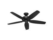 53294 52 in. Builder Elite Damp Matte Black Ceiling Fan