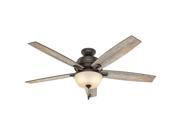 54170 60 in. Donegan Onyx Bengal Ceiling Fan with Light