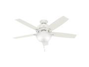 53334 52 in. Donegan Fresh White Ceiling Fan with Light