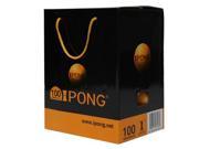 iPong Balls 100 Orange Orange training balls in reusable box of 100.