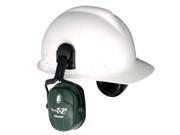 Howard Leight Thunder T2Hv Dark Green Dielectric Helmet Mount Noise Blocking ...