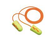 3M Single Use E A R soft Yellow Neon Blasts Tapered Foam And Pvc Corded ...