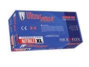 Microflex Medium Blue 9.5 Ultrasense 3 1 2 Mil Nitrile Ambidextrous