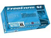 Microflex Freeform Se Nitrile Powder Free Disposable Gloves X Small Blu...