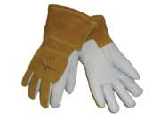 Tillman 48 Top Grain Goatskin Cowhide Fleece Lined MIG Welding Gloves Large