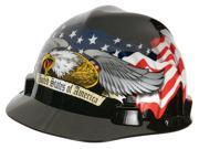 MSA American Eagle V Gard Freedom Series Class E Type I Hard Cap