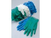 X Large Blue 5 Mil Vinyl Non Sterile Lightly Powdered Disposable Glove...