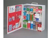 Empty Three Shelf 25 Person Industrial First Aid Cabinet