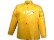 TINGLEY J22207 Rain Jacket with Hood Snaps Gold 4XL