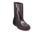 10in PVC WORK BOOT BLACK CLEATED OUTSOLE TINGLEY SMALL 1 EA