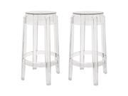 Wholesale Interiors Clear Acrylic Bar Stools Sold in pairs only