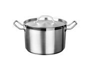Excellante 12 QT 18 8 Stainless Steel Stock Pot with Lid Each