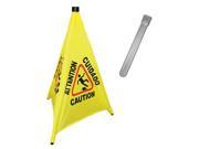 Excellante 31 Pop Up Safety Cone With Storage Tube Each