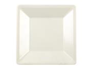 Excellanté Royal Pearl Collection 8 1 4 by 8 1 4 Inch Square Plate 1 75 Inch Deep Royal Pearl Each