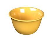 Excellante Yellow Melamine Collection 4 Inch Bouillon Cup 7 Ounce Yellow Dozen
