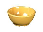 Excellante Yellow Melamine Collection 4.675 Inch Soup Bowl 10 Ounce Yellow Dozen