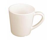 Excellante Ivory Melamine Collection 3.125 Inch Mug Cup 7 Ounce Ivory Dozen