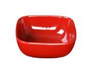 Excellanté Royal Red Collection 3 1 2 by 3 1 2 Inch Bowl 4 Ounce Royal Red Each