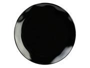 Excellante Mica Black Collection 20 Inch Round Plate Two Toned Each