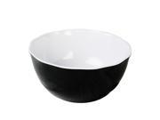Excellante Mica Black Collection 11 1 4 by 4 1 4 Inch Large Serving Bowl Two Toned Each